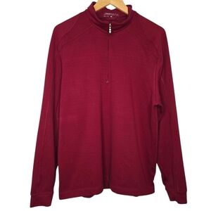 Nike Golf Mens Performance Athletic Lightweight Quarter Zip Pullover Size Large